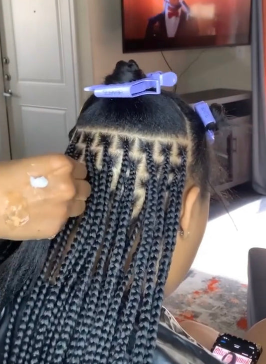 Extra Small Knotless Braids